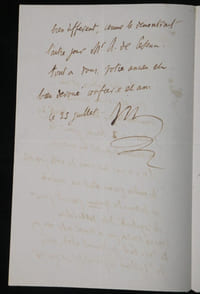 Abel VILLEMAIN - Lettre Autographe Signée "commission du prix Montyon"