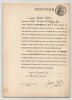 Pouvoir sign&eacute; par Albert Keim – Collection coh&eacute;rente de 50 auteurs & musiciens. Albert Keim