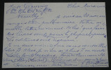Jos&eacute; GERMAIN - LETTRE AUTOGRAPHE SIGN&Eacute;E "Les enfants perdus" chez Albin MICHEL. Jos&eacute; GERMAIN
