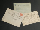 Mme La Mar&eacute;chale Joffre - Carte postale autographe sign&eacute;e - Guerre 14/18 - 1930. Madame La Mar&eacute;chale Joffre