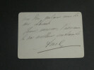 Madame AMEL - Com&eacute;die fran&ccedil;aise - Ensemble de 9 lettres autographes sign&eacute;es. Madame AMEL
