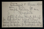 Erika Von Watzdorf-Bachoff - Carte autographe sign&eacute;e - 1910. Erika Von Watzdorf-Bachoff