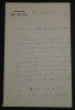 Albert GR&Eacute;VY, Homme politique - LETTRE AUTOGRAPHE SIGN&Eacute;E AU S&Eacute;NATEUR, Paris 1879. Albert GR&Eacute;VY