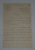 Abel DIOU - DEUX LETTRES AUTOGRAPHES SIGN&Eacute;ES &Agrave; Henri CHENU, 1932 et 1933. Abel DIOU