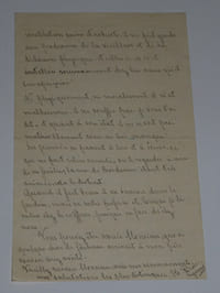 Abel DIOU - DEUX LETTRES AUTOGRAPHES SIGNÉES À Henri CHENU, 1932 et 1933
