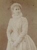 Blanche BARRETTA - Photographie portrait format cabinet par NADAR. NADAR (F&eacute;lix Tournachon)