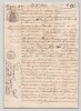 Pouvoir manuscrit sign&eacute; Paul de Faulquemont – Collection 24 auteurs & musiciens. Paul de Faulquemont