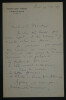 &Eacute;mile BOUTROUX, LETTRE AUTOGRAPHE SIGN&Eacute;E AU DIRECTEUR, Fraternit&eacute; fran&ccedil;aise 1915. &Eacute;mile BOUTROUX