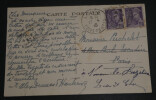 Jeannine D'HAUTERIVE, Fille d'Alexandre DUMAS - CARTE POSTALE AUTOGRAPHE SIGN&Eacute;E. Jeannine D'HAUTERIVE