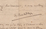 Albert Doyen - Lettre autographe sign&eacute;e - 1924. Albert Doyen