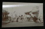 Ensemble de 11 photographies d'&eacute;poque 1900 - Tunisie villages anim&eacute;s, nomades. 