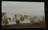 Ensemble de 11 photographies d'&eacute;poque 1900 - Tunisie villages anim&eacute;s, nomades. 