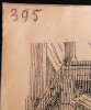 Dessin original sign&eacute; — Ordres superpos&eacute;s du baptist&egrave;re de Saint-Jean-de-Latran &agrave; Rome (IVe si&egrave;cle ap. J.-C.). Louis Henri Laffill&eacute;e