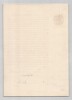 Pouvoir sign&eacute; par Andr&eacute; Lang - Collection coh&eacute;rente 25 auteurs & musiciens. Andr&eacute; Lang