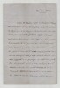 Pierre Simon de Dreux-Br&eacute;z&eacute; - pr&eacute;lat et &eacute;v&ecirc;que - Lettre autographe sign&eacute;e - 1849. Pierre Simon de Dreux-Br&eacute;z&eacute;