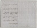 Pierre Simon de Dreux-Br&eacute;z&eacute; - pr&eacute;lat et &eacute;v&ecirc;que - Lettre autographe sign&eacute;e - 1849. Pierre Simon de Dreux-Br&eacute;z&eacute;