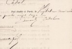 Pouvoir sign&eacute; &Eacute;douard Cadol – Collection coh&eacute;rente de 50 auteurs & musiciens. &Eacute;douard Cadol