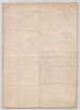 Pouvoir manuscrit sign&eacute; par Eug&egrave;ne Woestyn – Collection 24 auteurs & musiciens. Eug&egrave;ne Woestyn