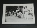Photographie noir et Blanc d'&eacute;poque ann&eacute;es 70 Angeli, Michel NOIR p&eacute;tanque. Angeli