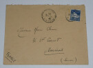 Ren&eacute; THUILLIER - LOT DE 2 CARTES POSTALES AUTOGRAPHES SIGN&Eacute;E &Agrave; HENRI CHENU et 1 AVIS DE D&Eacute;C&Egrave;S, autour de Moli&egrave;re. Ren&eacute; THUILLIER