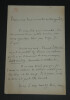 Louis Baudry de Saunier - LETTRE AUTOGRAPHE SIGN&Eacute;E &Agrave; Georges Montorgueil - 1893. Louis Baudry de Saunier