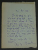 Andr&eacute; BARDE - Lettre autographe sign&eacute;e &agrave; Mr Mothillon, 23 juin 1936. Andr&eacute; BARDE (Andr&eacute; Bourdonneau)