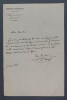 &Eacute;douard THIERRY - LETTRE AUTOGRAPHE SIGN&Eacute;E, 1868. &Eacute;douard Thierry