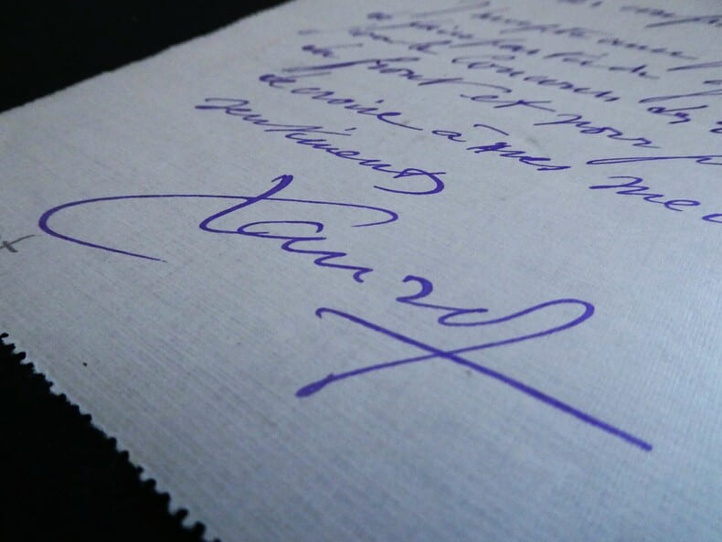 XANROF L&eacute;on - CARTE LETTRE AUTOGRAPHE SIGN&Eacute;E &Agrave; Jean DEYRMON, PARIS 1916. L&eacute;on Xanrof