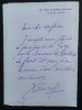 XANROF L&eacute;on - CARTE LETTRE AUTOGRAPHE SIGN&Eacute;E &Agrave; Jean DEYRMON, PARIS 1916. L&eacute;on Xanrof