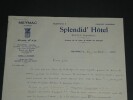 Curnonsky - Lettre Autographe Sign&eacute;e de 1934 : Prince des Gastronomes &agrave; Meymac. Curnonsky