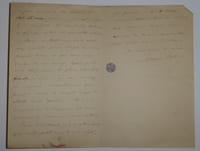 CAHEN Albert - LETTRE AUTOGRAPHE SIGNÉE, PARIS, SEPTEMBRE 1873