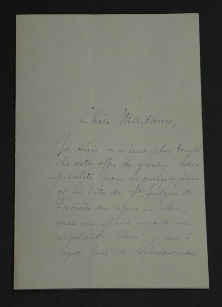 Paul MAYER - LETTRE AUTOGRAPHE SIGN&Eacute;E. Paul MAYER