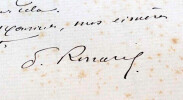 Paul RENARD, Essayiste - LETTRE AUTOGRAPHE SIGN&Eacute;E. Paul RENARD