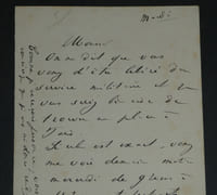 Adolphe BELOT - LETTRE AUTOGRAPHE SIGNÉE