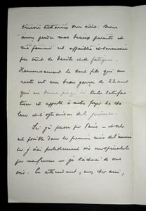 Antonin BESSON - Lettre autographe signée à André DUPUIS, Bordeaux, 1930