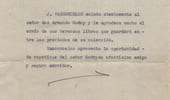 Jos&eacute; Vasconcelos - Lettre dactylographi&eacute;e sign&eacute;e (secr&eacute;tariat) &agrave; A. Godoy - 1929. Jos&eacute; Vasconcelos