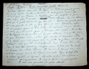 Gustave KAHN - Manuscrit autographe sur Andr&eacute; Rivoire "Berthe aux grands pieds". Gustave KAHN