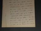 Michel ROBIDA - LETTRE AUTOGRAPHE SIGN&Eacute;E de 2 pages. Michel ROBIDA