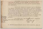 Colonel R&eacute;my - Lettre dactylographi&eacute;e sign&eacute;e "Il ne revint pas" - 1948. Colonel R&eacute;my (Gilbert Renault)