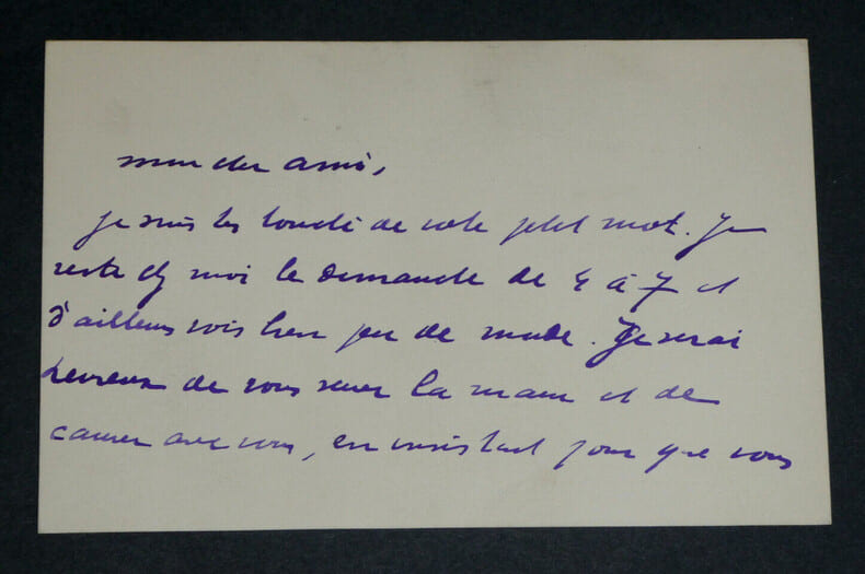Maurice BARRES - CARTE LETTRE AUTOGRAPHE SIGN&Eacute;E [Je reste chez moi] - 2 pages. Maurice BARR&Egrave;S
