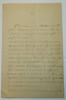 LETTRE AUTOGRAPHE SIGN&Eacute;E. Marie Louise de Riquet de Caraman Chimay