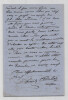 Louis Buloz - Lettre autographe sign&eacute;e - "Revue des deux mondes" - 1867. Louis Buloz