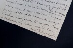 Andr&eacute; FOULON DE VAULX, Po&egrave;te - LETTRE AUTOGRAPHE SIGN&Eacute;E, Paris, 1951. Andr&eacute; FOULON DE VAULX