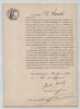 Pouvoir sign&eacute; par Charles Levad&eacute; - Collection coh&eacute;rente 25 auteurs & musiciens. Charles Levad&eacute;