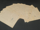 Pierre MAC ORLAN, &eacute;crivain - TAPUSCRITS sign&eacute; annot&eacute;s, 10 pages, 25 juin 1942. Pierre MAC ORLAN