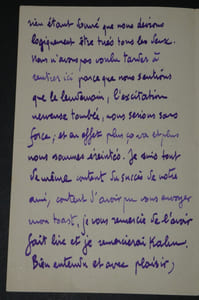 Camille MAUCLAIR - LETTRE AUTOGRAPHE SIGNÉE à Paul FORT