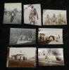 Ensemble de 7 photographies circa 1900 Tunisie, Tenues traditionnelles. 