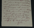 Arturo Pagliai - Peintre - Lettre autographe sign&eacute;e 1901. Arturo Pagliai