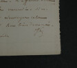 Jules FAVRE, Avocat - LETTRE AUTOGRAPHE SIGN&Eacute;E. Jules FAVRE