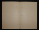 LETTRE AUTOGRAPHE SIGN&Eacute;E, &Agrave; PROPOS D'UN MANUSCRIT &Agrave; MODIFIER. DUVERNOIS Henri
